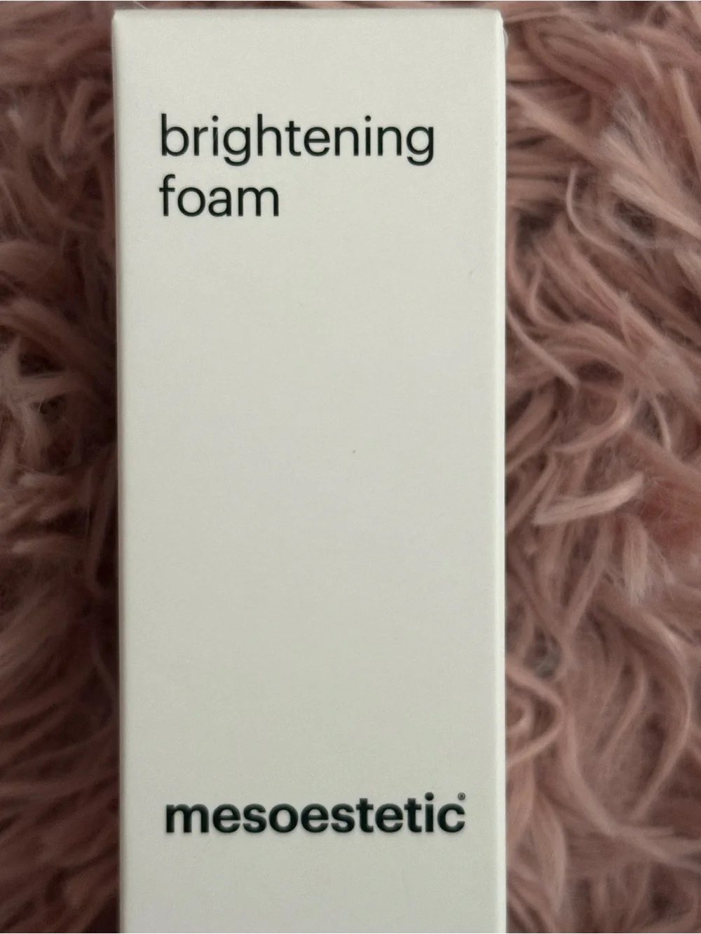 mesoestetic Creamy Cleansing Foam — White Packaging